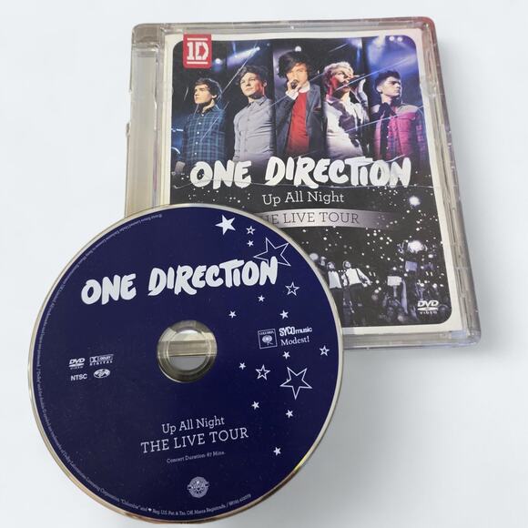 One Direction Up All Night Live Tour DVD 2012 - Picture 1 of 3